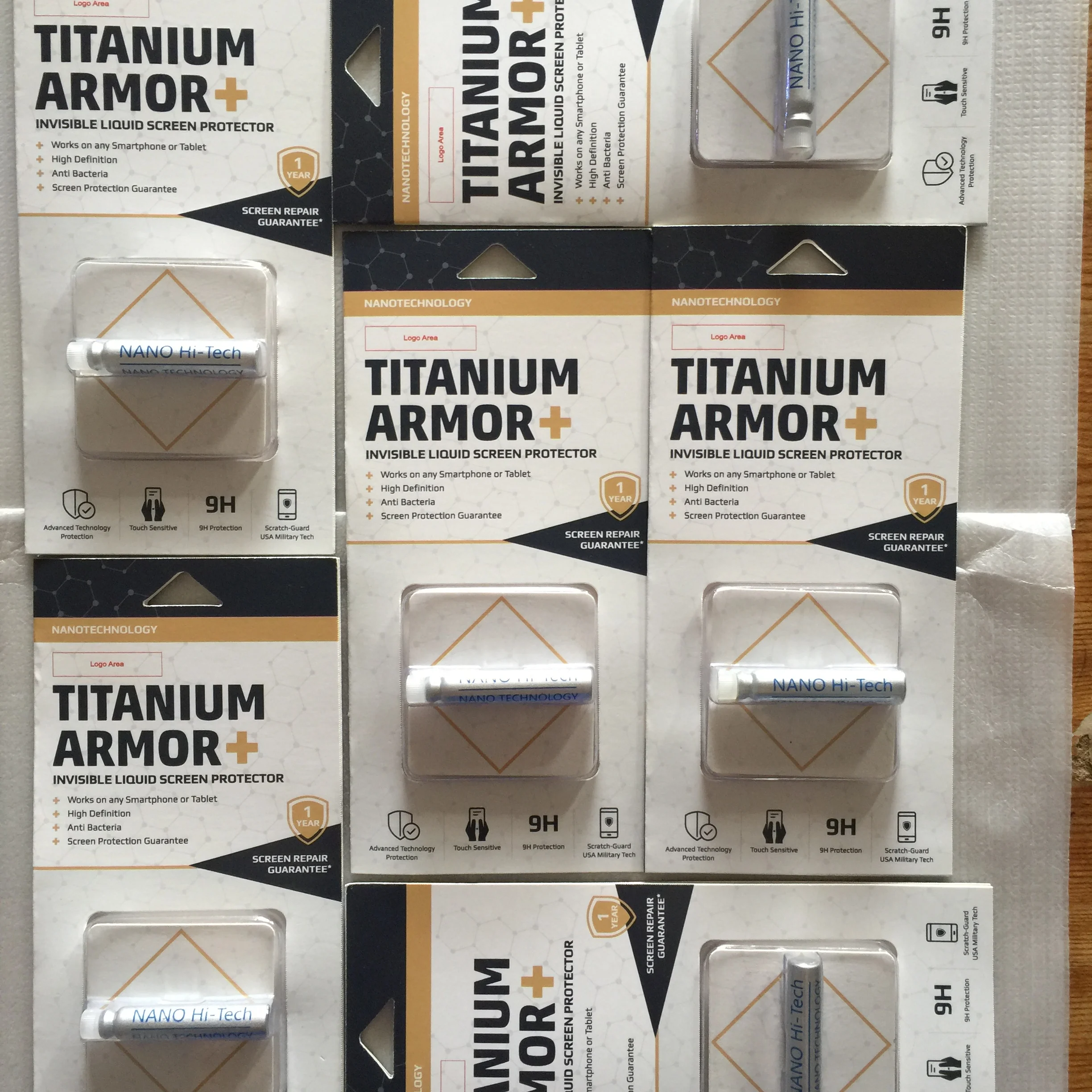 Best Customized Design Hi-Tech Nano Technology Anti Scratch Break 99% Invisible Nano Liquid Screen Protector