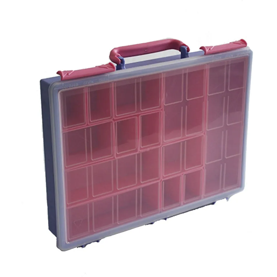 GD3133 Plastic adjustable computer case screw storage caseus general tool box