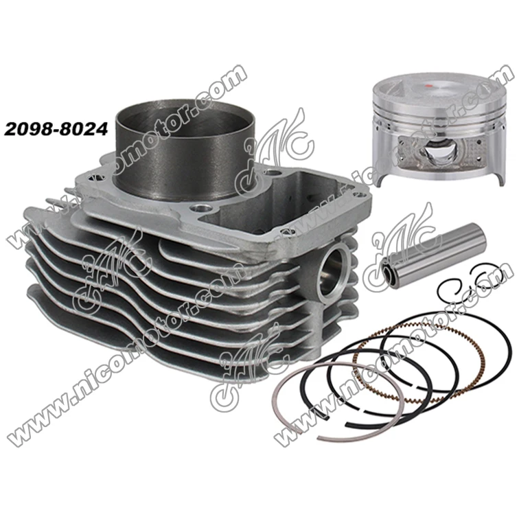 57.4mm 150CC Motorcycle Cylinder Kit With Piston Cylinder block And Pin for TY150