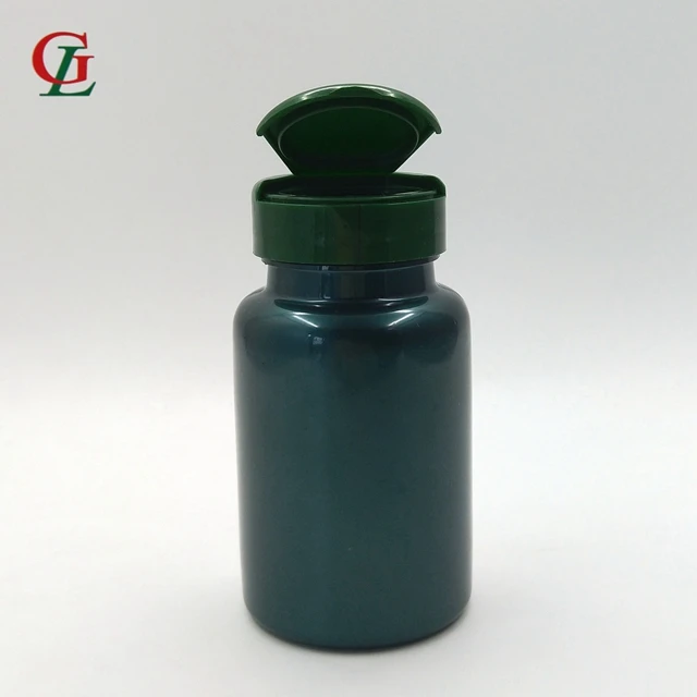 120cc флип верхняя крышка ПЭТ pill бутылки