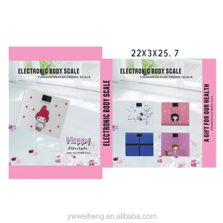 
180kg electronic personal scale bathroom scale cartoon scale 2015C 
