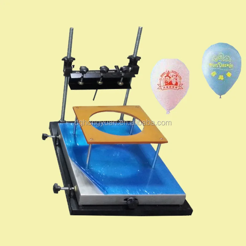Manual Silk Screen Balloon Printing Machine Latex Balloon Printer