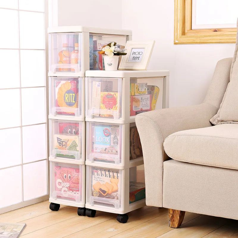 Портативный пластиковый ящик, пластиковые мини-Ящики для хранения