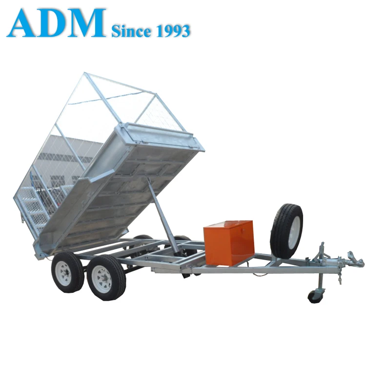 Hydraulic Tandem Tipper Dump Box Trailer