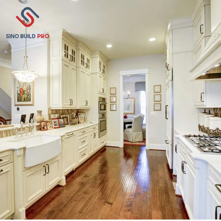 Wood kitchen cabinet wall haning cabinet with Blum kitchen cabinet accessories