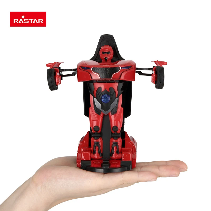 Rastar Diecast Transformable Robot Car Transform Toy
