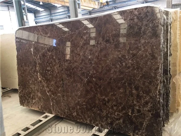 Spain Emperador Dark Marble Round Table Top Countertop Tile Slab Price