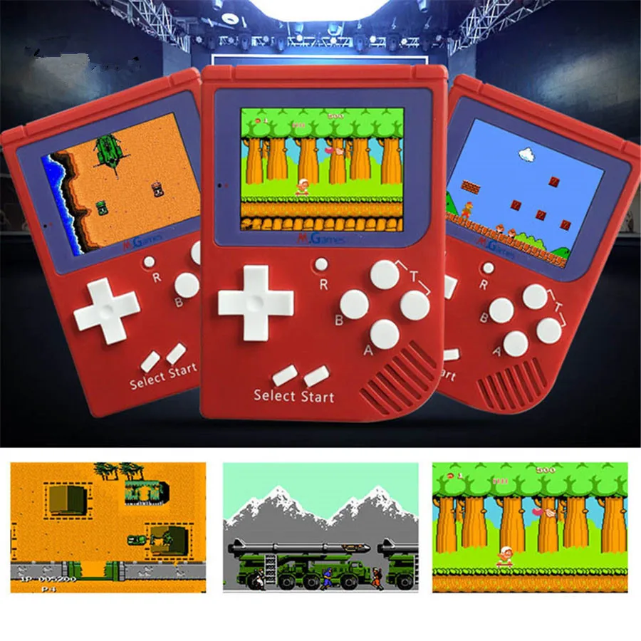 Best Christmas Gift Sup Game Box Built-in 400 Games Wireless Cheap Retro Handheld Childhood Game Console