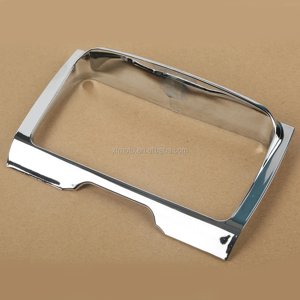 XF2906165-E Chrome Stereo Trim Cover Fit For Harley Electra Street Tri Glide 2014-2023