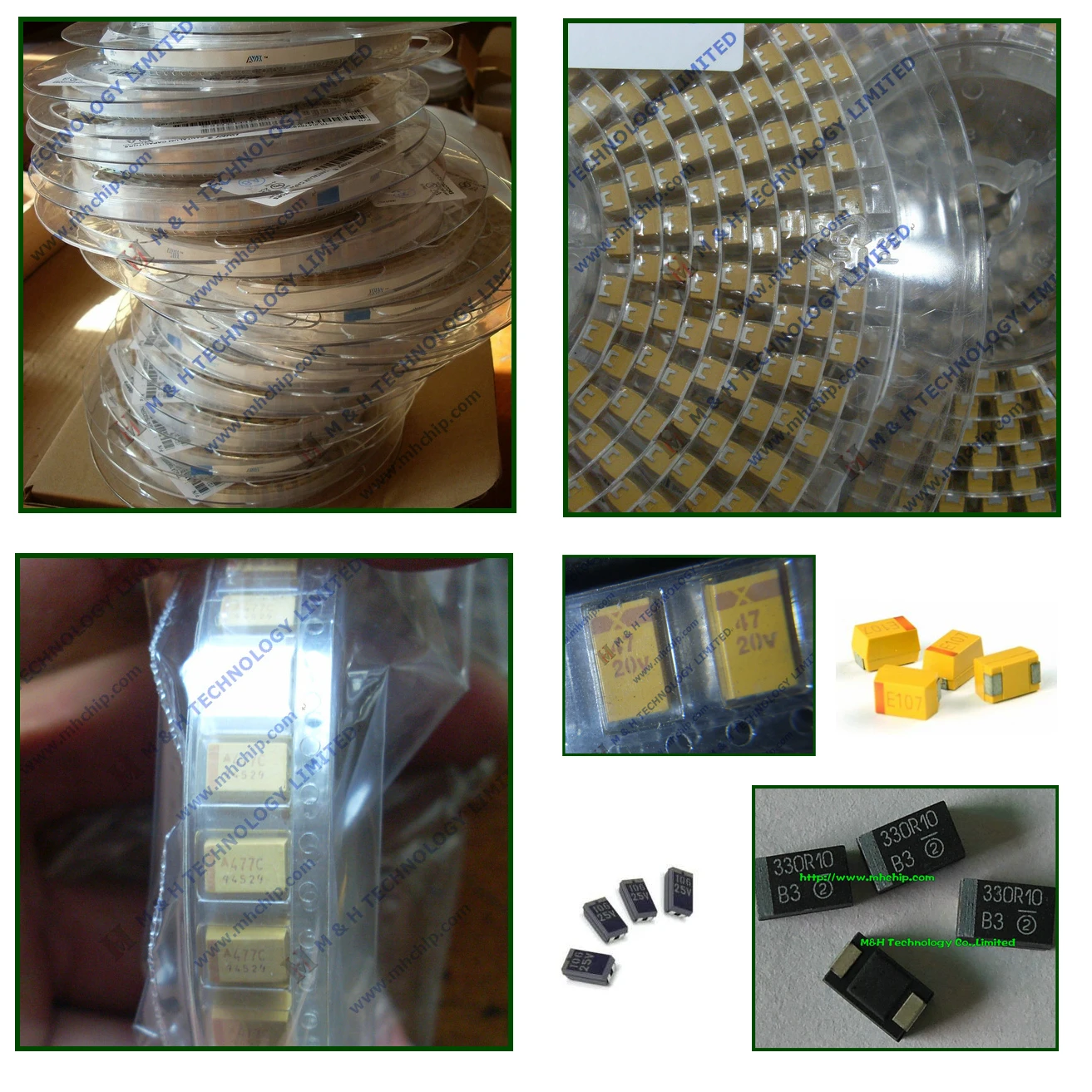 220uF 6.3V B TYPE CAPACITOR SMD TANTALUM