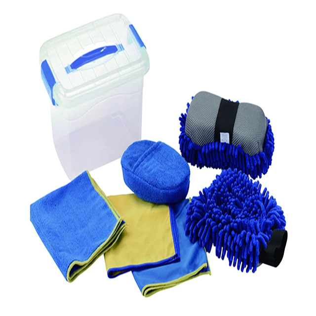 
Elastic Band Microfiber Sponge 3Pack Microfiber Washing Towel Car Care Kits Washing Sets  (62033356967)