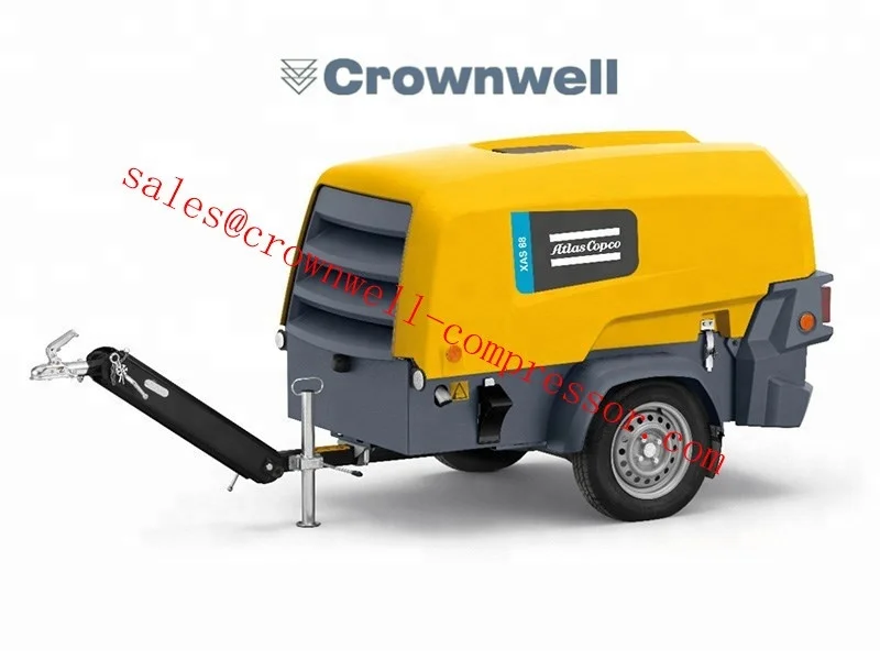 Переносные дизельные воздушные компрессоры Atlas Copco XAS38Kd XAHS38Kd XAS48Kd XAS48KdG XAS58Kd XAS68Kd XATS68Kd XAS68KdG XAS78Kd