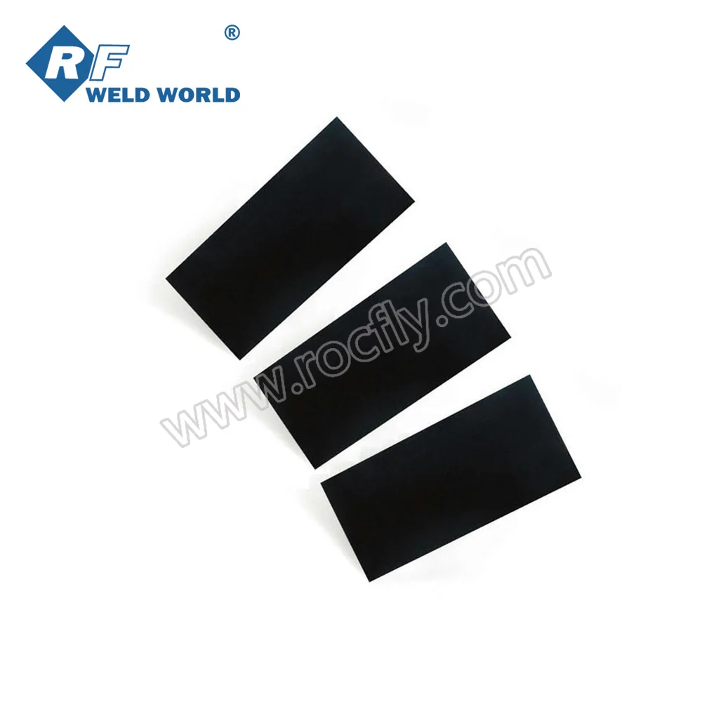 110x60mm Safety Black Welding Glass for Helmet