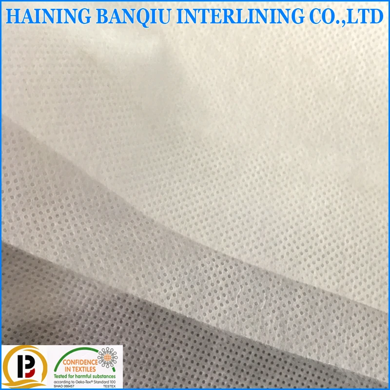wholesale water soluble film non woven interlining fabric embroidery backing paper