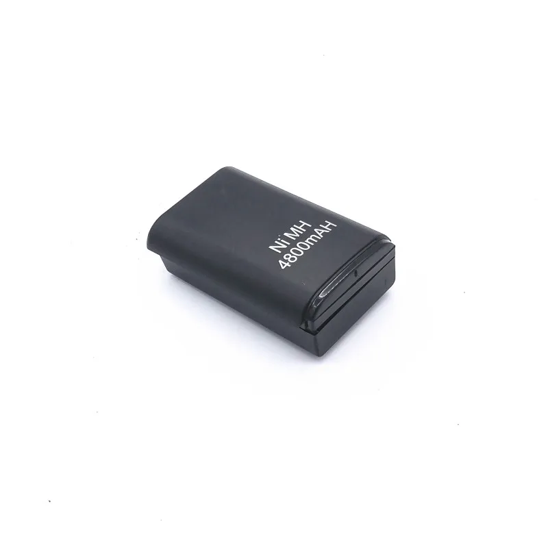 For Xbox 360 Controller Batteries Black White 4800mah Portable Charger Power Bank Rechargeable Pack Ni-mh Battery