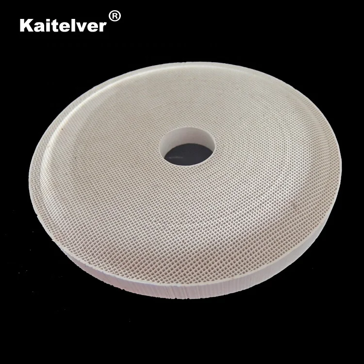 Catalyst infrared cordierite honeycomb ceramic combustion plaque for gas heater