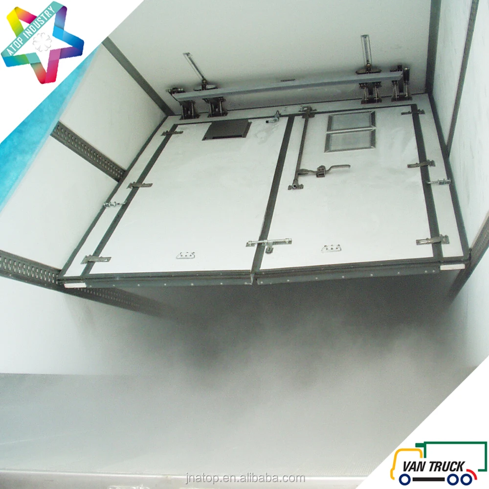 heavy duty reefer truck 8.5m multi-temperature refrigerated truck body