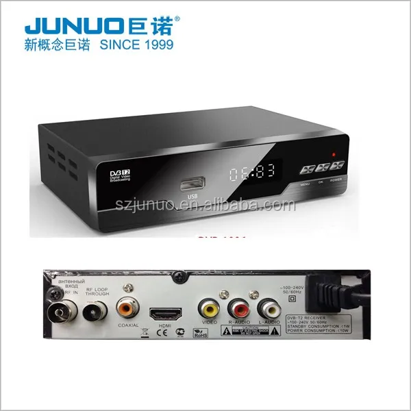 2016 Завод Прямые Поставки 1080 P full HD Свободного Воздуха DVB T2 Set Top Box DVB T2 Декодер