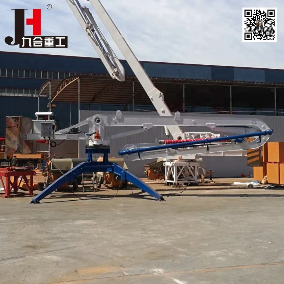 
HOT! 13m 15m 17m 18m Mobile Hydraulic Concrete Placing Boom , Spider concrete Placing Boom concrete distributor in Vietnam 