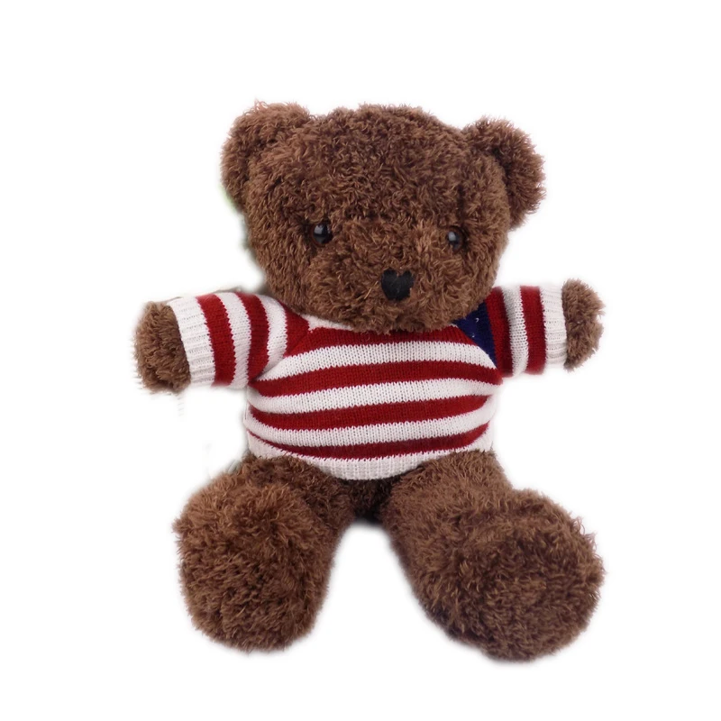 Cuddly feel 25cm sitting stuffed baby teddy bear wholesale for sale