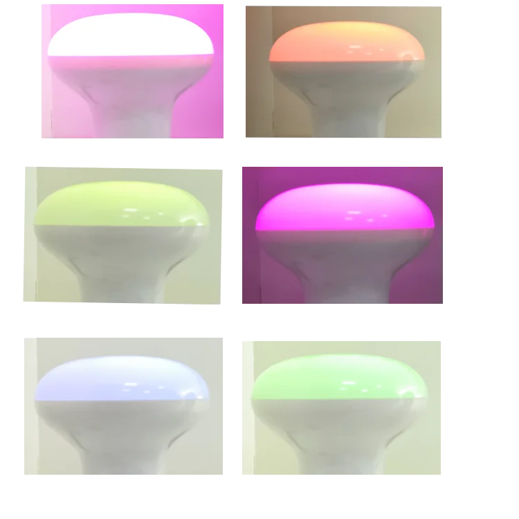 zhongshan led light home decoration create group wireless ble mesh smart RGB R80 new smart phone  a19 smart led rgb light bulb