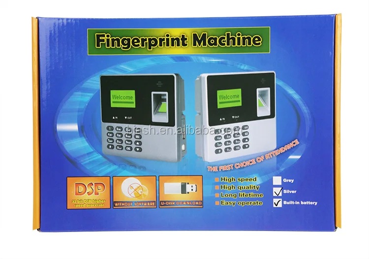 free fingerprint time attendance software P-80/ P-80S