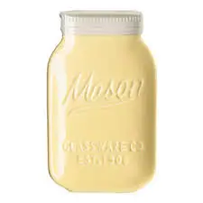 Wholesale custom color ceramic mason jar spoon rest