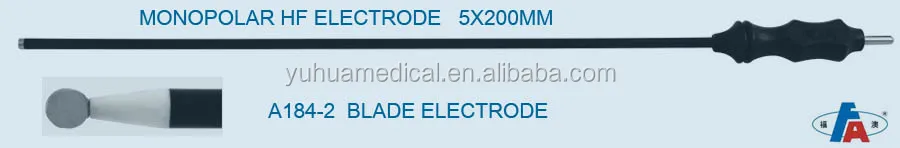 small incision laparoscopy monopolar electrode for HF generator