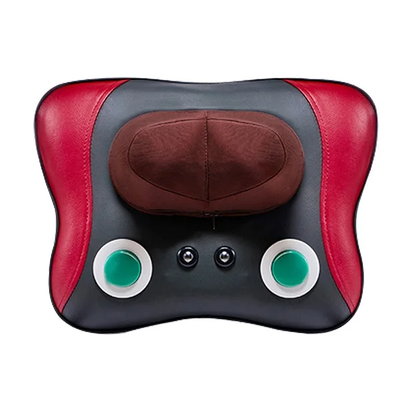 LUYAO Roller Back Magnet Heating Neck Massage Pillow