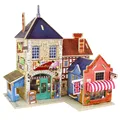 Exquisite Building 3D Puzzle Jigsaw Wooden Toys Children s Educational Wooden Chalets FCI