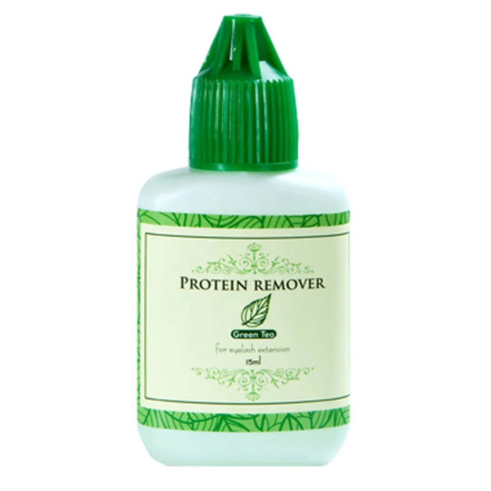 Cleaning the protein and other dirty of our lashes before doing eyelash extension with Protein Remover Lash Primer