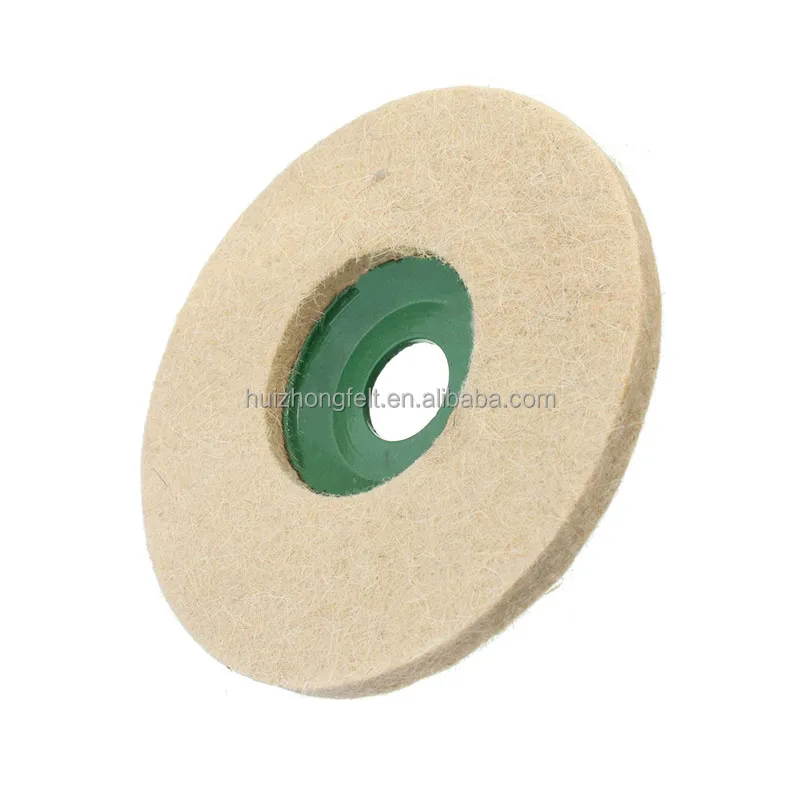 Полировальный абразивный круг из шерстяного войлока