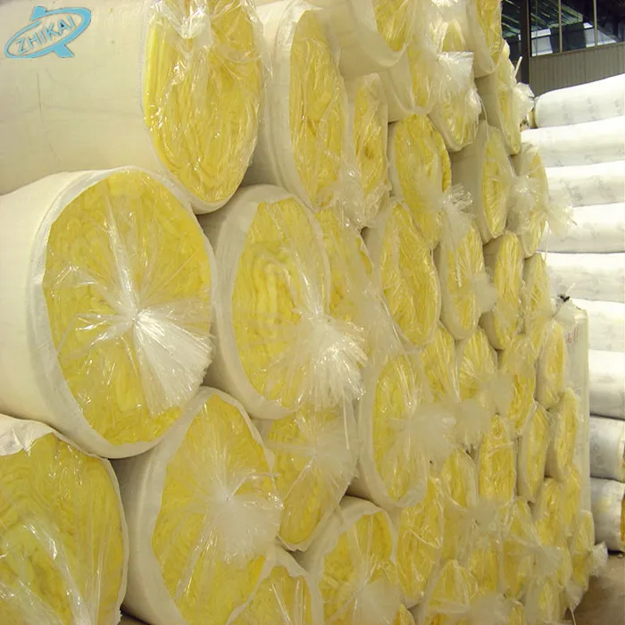 200mm Acoustic blanket fibreglass wool insulation roll