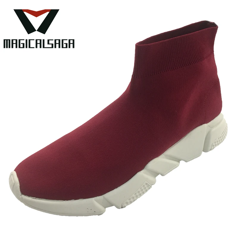 2018 hot design knitted upper sport shoe material for casual shoe making