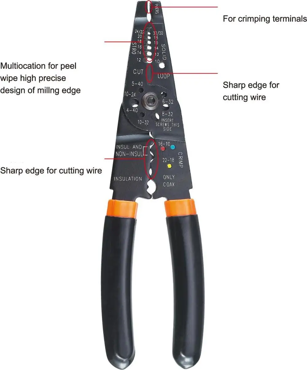 YF053 Sharp for cutting wire crimping tool
