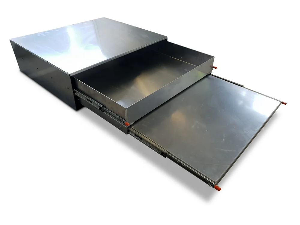 Aluminium Canopy Cargo Drawer Pullout Bench Drawer