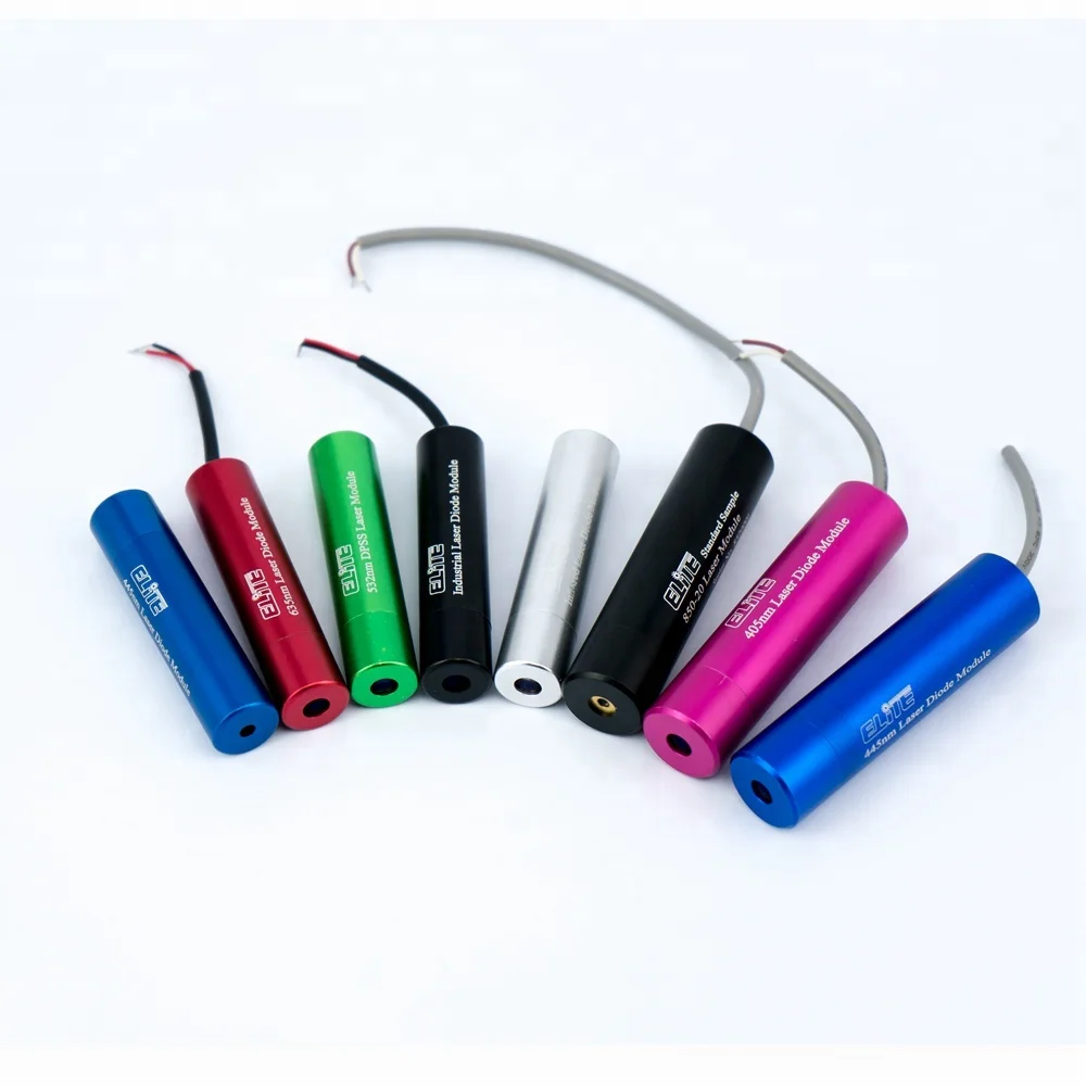405nm to 980nm red green blue purple infrared industrial laser diode pointer for positioning