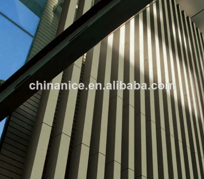 Терракотовая Солнцезащитный крем жалюзи / палка / трубка / багет