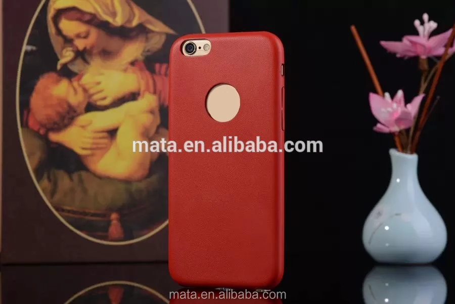 Popular mobile phone accessories in Thailand, ultra thin leather case for iphone 6