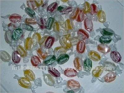 Wholesale round mini fruit flavored sweet and sour hard candies for sale