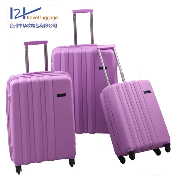 
High quality unusual fashion PP trolley luggage 28 inch suitcase 