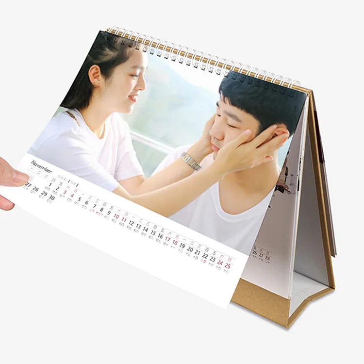 hot sales custom printing paper desktop table calendar