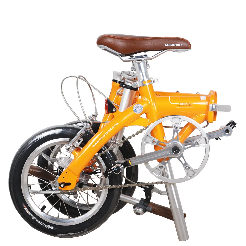 
Hot selling high end 14 inch single speed light weight folding bike 7kg 