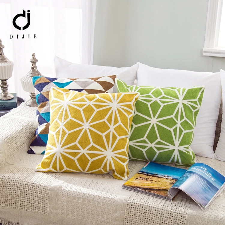 Оптовая продажа новый дизайн дешевые интернет-100% полиэстер вышивка пайетками кемпинг надувные подушки