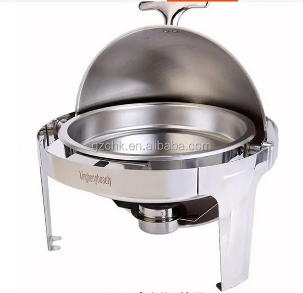 Commercial banquet chafing dish /restaurant buffet serving tray/round chafing dish