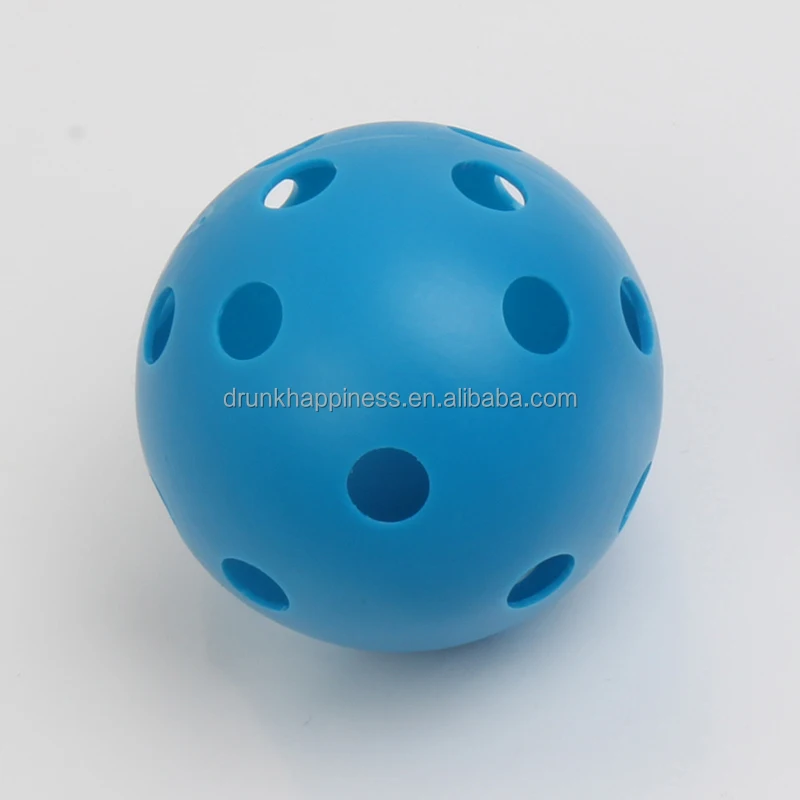 Durable PE Pickleball 26 Hole, 10 Sizes, 100 Colors