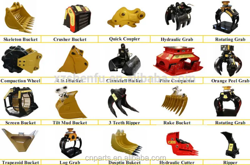 Приспособления для экскаватора гидравлический или механический экскаватор грейфер металл/дерево/захват бревен