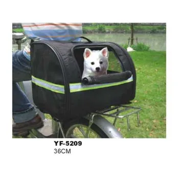 Устойчивая классика товары для домашних животных сумка перевозки собак на велосипеде кровати с ручкой и дышащим