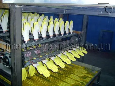 полудуплекс или полный пвх покрытие машины для перчаток