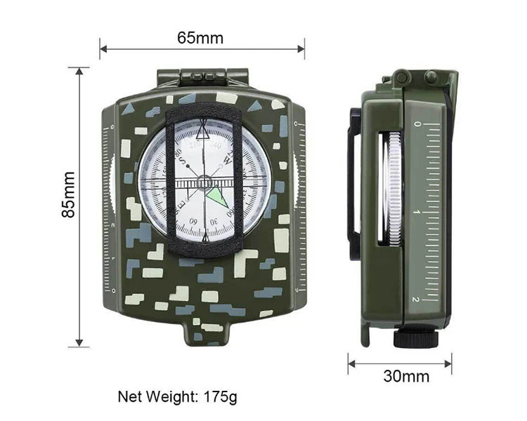 Best selling K4580 army compass,gifts compass,lensatic compass